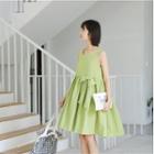 Bow A-line Tank Dress