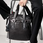Genuine Leather Tote Black - One Size