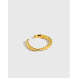 925 Sterling Silver Twisted Cuff Earring