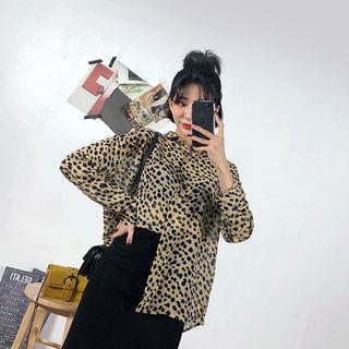 Loose-fit Leopard Shirt