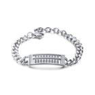Fashion Creative Abacus 316l Stainless Steel Bracelet Silver - One Size
