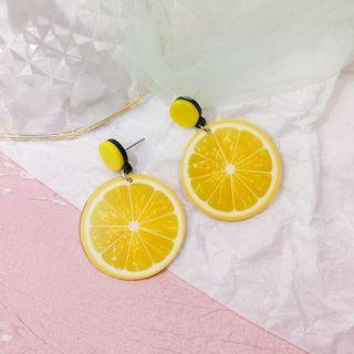 Lemon Dangle Earring Lemon - One Size
