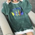 Corduroy Long Sweatshirt