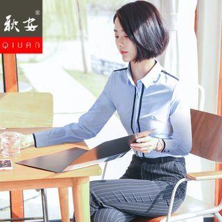 Shirt / Dress Pants / Mini Pencil Skirt / Vest / Set