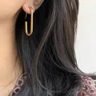 Hook Earring 1 Pair - Gold - One Size