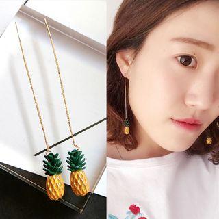 Strawberry Threader Earring