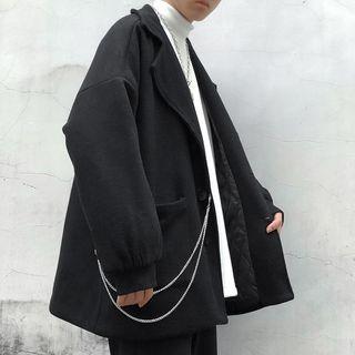 Chain Detail Buttoned Jacket