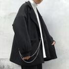 Chain Detail Buttoned Jacket