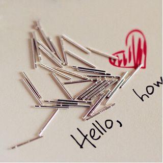 925 Sterling Silver Stud Earring 1 Pair - Silver - One Size