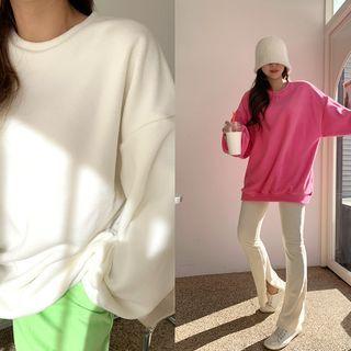 Drop-shoulder Dumble Oversize Sweatshirt