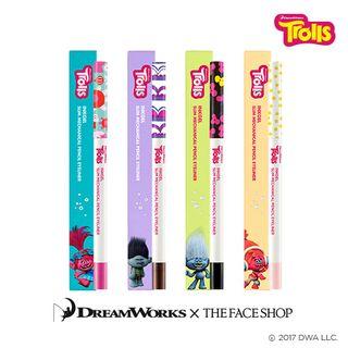 The Face Shop - Ink Gel Mechanical Pencil Eyeliner (trolls Edition) (4 Colors) #03 Deep Brown