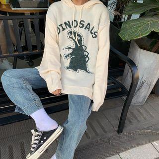 Jacquard Knit Hoodie