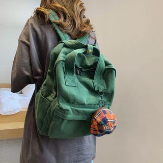 Canvas Backpack / Bag Charm / Set