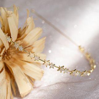 Star Hair Band 01# - Gold - One Size