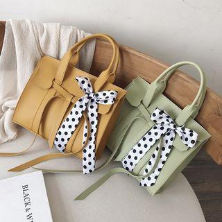 Bow Accent Tote Bag