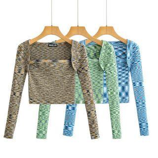 Knitted Tube Top With Shrug