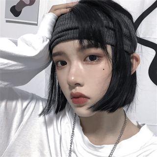 Rib-knit Wide Headband