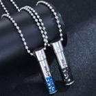 Fragrance Diffuser Pendant Stainless Steel Necklace