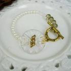 Classic Vintage Lady Bracelet (b) Gold - One Size