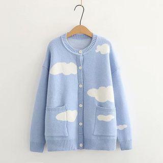 Cloud Jacquard Cardigan