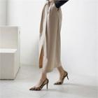 Pointy-toe Cutout-detail High-heel Pumps
