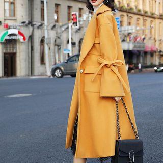 Multi-pocket Snap-button Coat