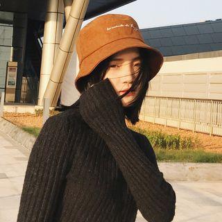 Corduroy Buckle Hat