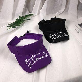 Lettering Sun Visor