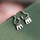 Fish & Hook Sterling Silver Fringed Earring 1 Pair - Silver - One Size