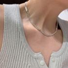 Chain Necklace D658 - 1 Pc - Necklace - Silver - One Size