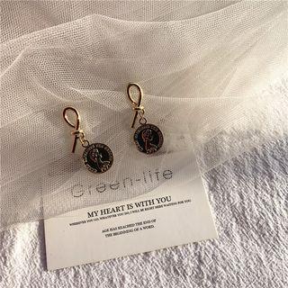 Coin Drop Earring / Clip-on Earring