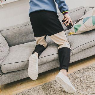 Panel Straight Fit Pants