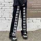 Argyle Panel Sweatpants