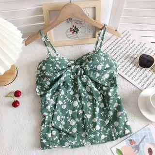 Floral Padded Camisole Top