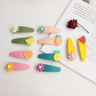 Acrylic Fruit / Flower Hair Clip
