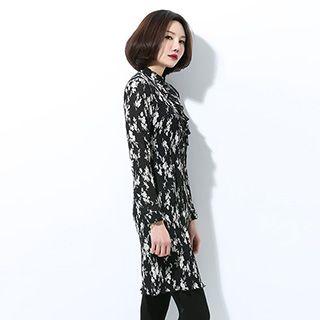 Floral Print Long Sleeve Tunic