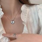 925 Sterling Silver Heart Pendant Necklace 925 Silver - Heart Necklace - One Size