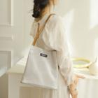 Herringbone Tote Bag Khaki - One Size