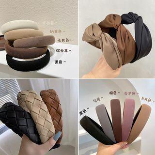 Plain Fabric Headband (various Designs)