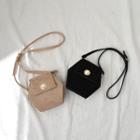Faux-pearl Hexagon Shoulder Bag