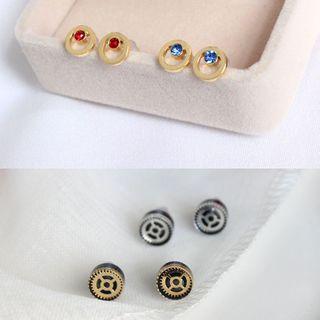Gear Stud Earring