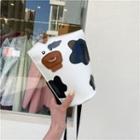 Milk Cow Print Faux Leather Bucket Bag