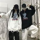 Couple-matching Bear-print Hoodie