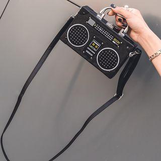 Radio Crossbody Bag Black - One Size