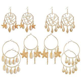 Alloy Shell Dangle Earring (various Designs)