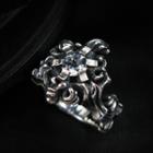 Aquamarine Sterling Silver Ring