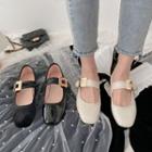 Square Buckle Mary Jane Shoes