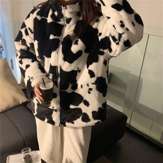 Long-sleeve Fleece Jacket As Shown In Figure - One Size