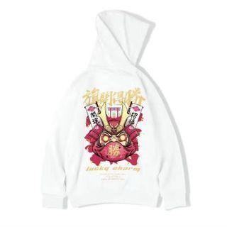 Samurai Print Hoodie