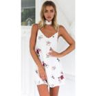 Floral Print Sundress With Sash